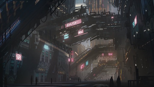 cyberpunk_city_speedpaint_by_tryingtofly-d7hxult